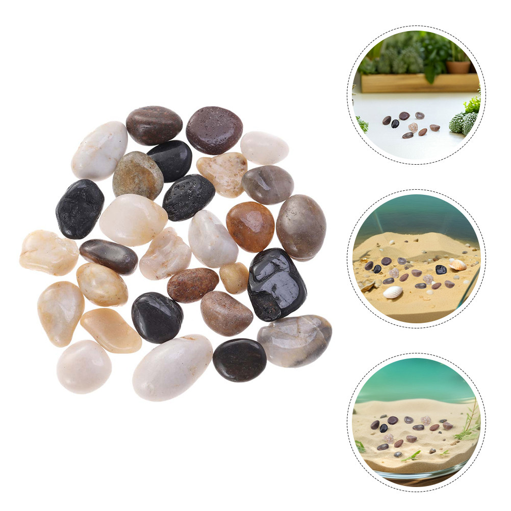 Bonsai Rock Garden - مجموعة واحدة من أحجار النهر اللامعة