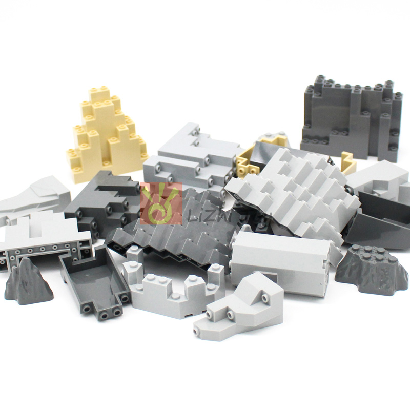 MOC Bricks Castle Mountain Roc - مراجعة Bonsai Rock Garden وسعره