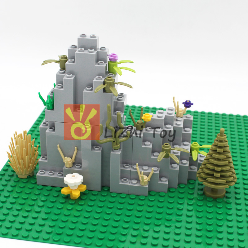 MOC Bricks Castle Mountain Roc - مراجعة Bonsai Rock Garden وسعره